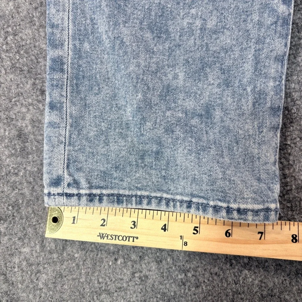 True Religion Geno Relaxed Slim Moto Jeans Mens 42 Light Wash Blue Ribbed Knee